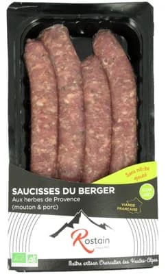 Naturalia Rostain BIO Farmářské klobásky s provensálskými bylinkami
