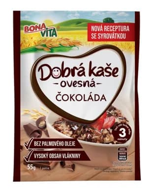 Bonavita Dobrá kaše ovesná s čokoládou