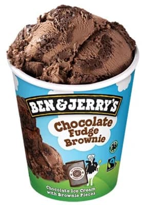 Ben & Jerry's Chocolate fudge brownie zmrzlina