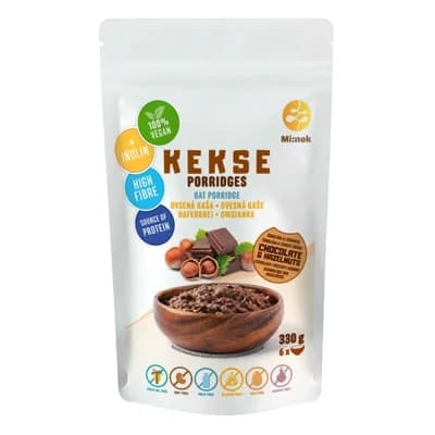 Kekse Ovesná kaše Čokoláda a lískové oříšky bez lepku