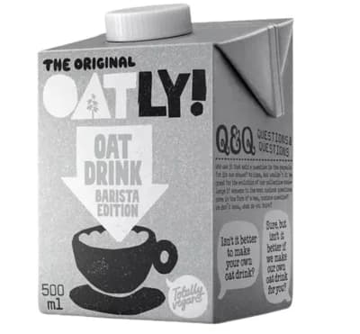 Oatly! Ovesný nápoj Barista Edition