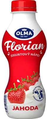 Olma Florian jogurtový nápoj jahodový
