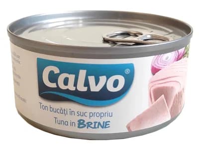 Calvo Tuňák ve vlastní šťávě