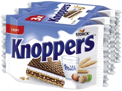 Knoppers  3x25g Pack