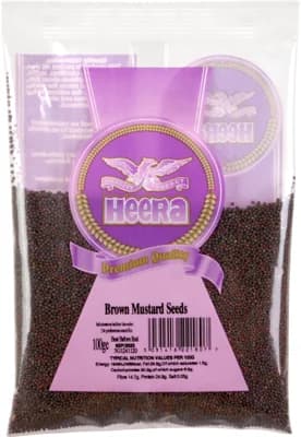 Heera Hořčičné semínko hnědé
