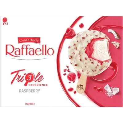 Raffaello Raspberry zmrzlina Multipack mraž. 3 x