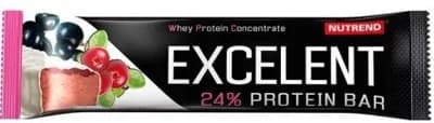 Nutrend Excelent Protein Bar - černý rybíz s brusinkami a jogurtem