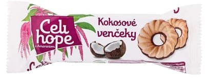 Celihope Kokosové věnečky polomáčené bezlepkové