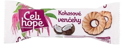 Celihope Kokosové věnečky polomáčené bezlepkové