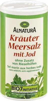 ALNATURA BIO Sůl mořská bylinková s jódem