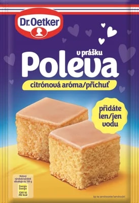 Dr.Oetker Poleva citrónová v prášku