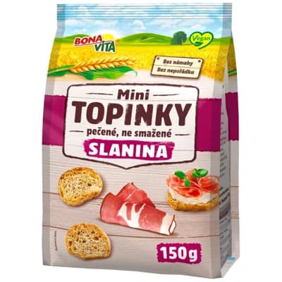 Bonavita Mini topinky s příchutí slaniny