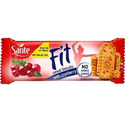 Sante Fit cereální sušenky kakao