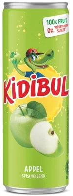 Kidibul Jablko 100% bez přidaného cukru plech