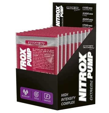 Prom-in Nitrox Pump Extreme 10x15 g - višeň
