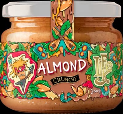 LIFELIKE Mandlový krém křupavý