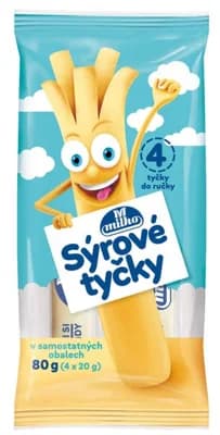 Milko Sýrové tyčky 4x20g