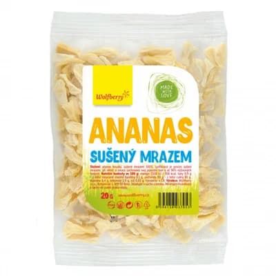 Wolfberry Ananas kousky sušené mrazem