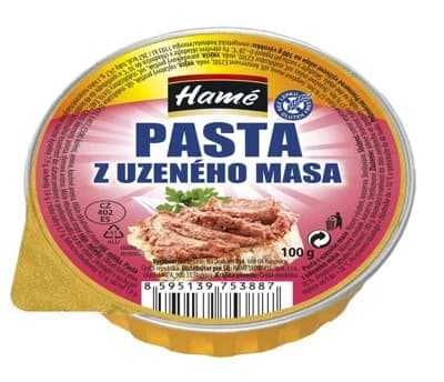 Hamé Pasta z uzeného masa