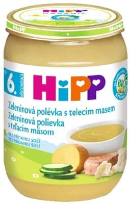 HiPP BIO Zeleninová polévka s telecím masem