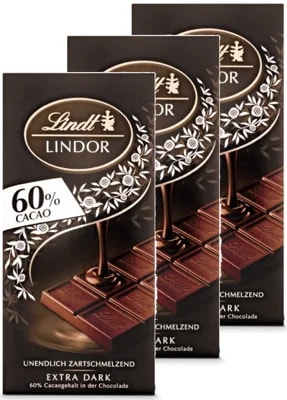 Lindt Lindor 60 % 3x 100 g