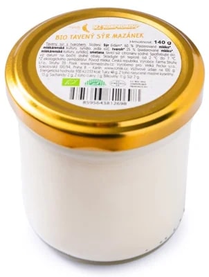 Rohlik.cz BIO Tavený sýr Mazánek