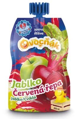 OVOCŇÁK mošt Jablko - Červená řepa