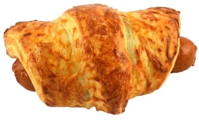 Croissant s párkem