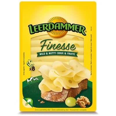 LEERDAMMER Finesse Original sýr plátky chlaz.