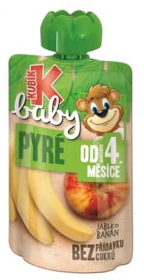 Kubík Baby jablko-banán