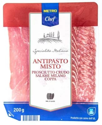 Metro Chef Antipasto mix plátky