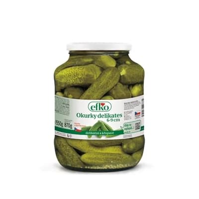 efko Okurky delikates 6 - 9 cm 1,