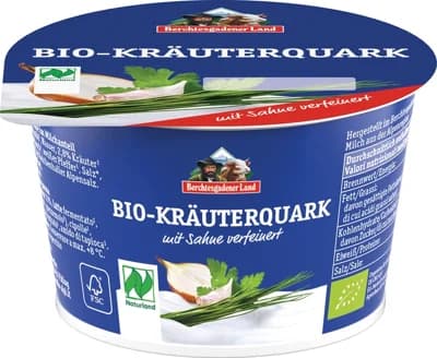 Berchtesgadener Land BIO bylinkový tvaroh se smetanou