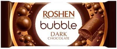 Roshen Čokoláda Bubble extra hořká