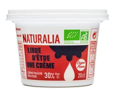 Naturalia BIO Creme fraiche 30% tuku