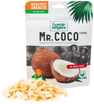 George and Stephen Mr. Coco kousky praženého kokosu