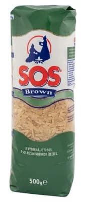 SOS Brown rýže hnědá parboiled