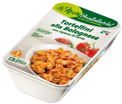 La Nova Prontintavola Tortellini plněné masem s omáčkou bolognese