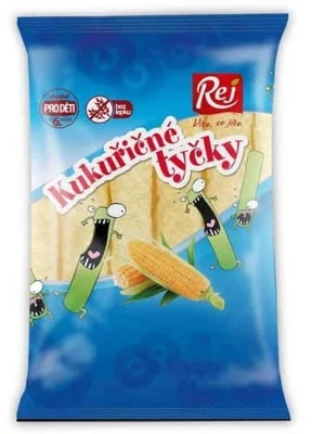 Kukuřičné tyčky bez soli