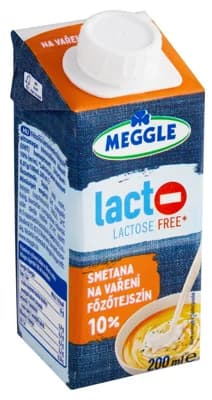 Meggle Bezlaktózová smetana na vaření 10%