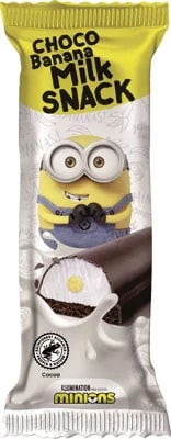 Minions čokoládovo-banánový mléčný snack