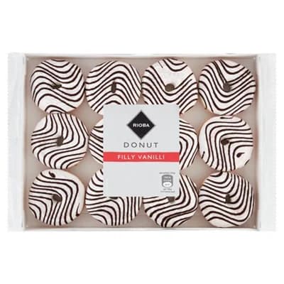 RIOBA Donut vanilka 12 x