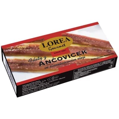 Lorea Ančovičky v rostlinném oleji