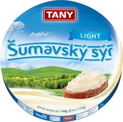 Tany Šumavský tavený sýr light