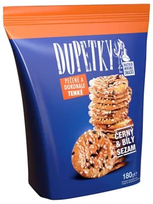 Dupetky Černý a bílý sezam MAXI