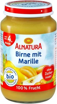 Alnatura BIO Hruškovo-meruňkový příkrm