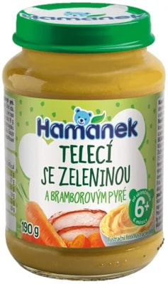 Hamánek Příkrm telecí se zeleninou