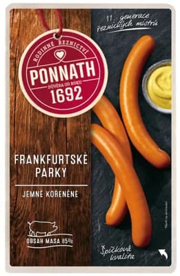 Ponnath Frankfurtské párky