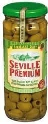 Seville Premium Olivy zelené bez pecky