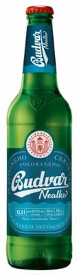 Budvar nealkoholický sklo